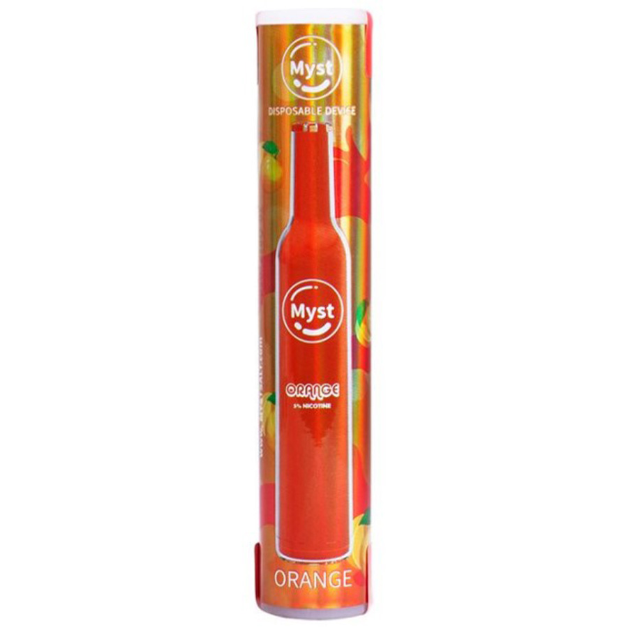 MYST SALT DISPOSABLE VAPE 10 CT ORANGE