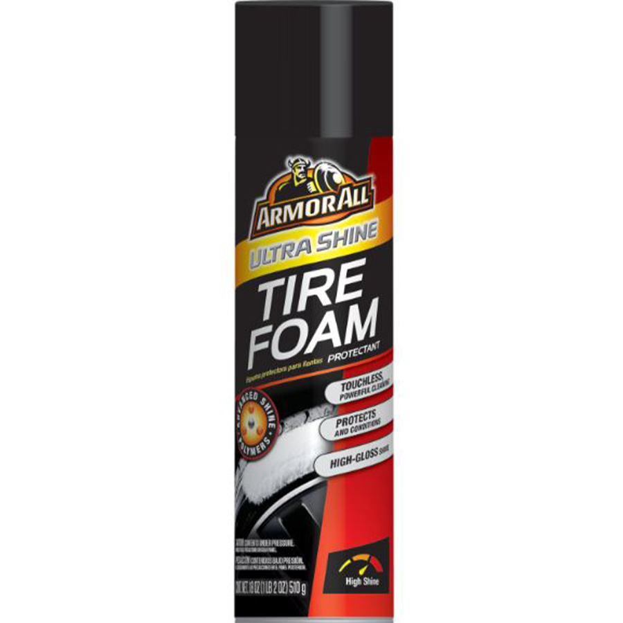 ARMOR ALL TIRE FOAM AEROSOL 18 OZ ULTRA SHINE
