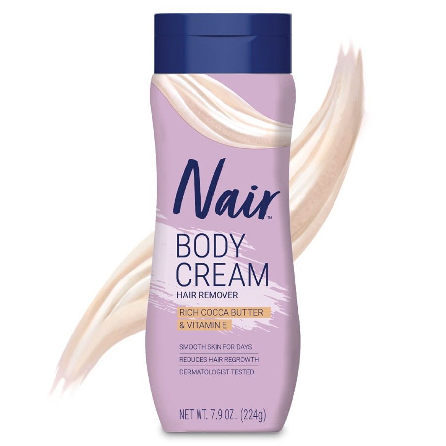 NAIR HAIR REMOVAL BODY CREAM 7.9 OZ COCOA BUTTER & VIT E