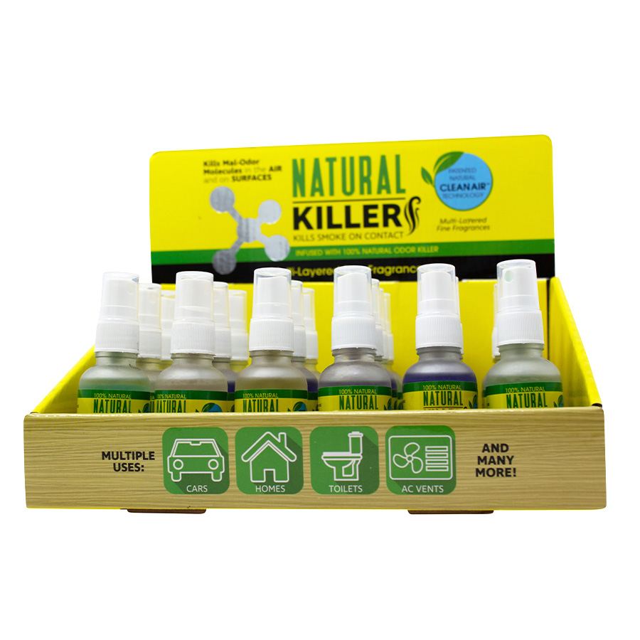 NATURAL KILLER AIR FRESHENERS 1 OZ / 30 ML 360 FRESH