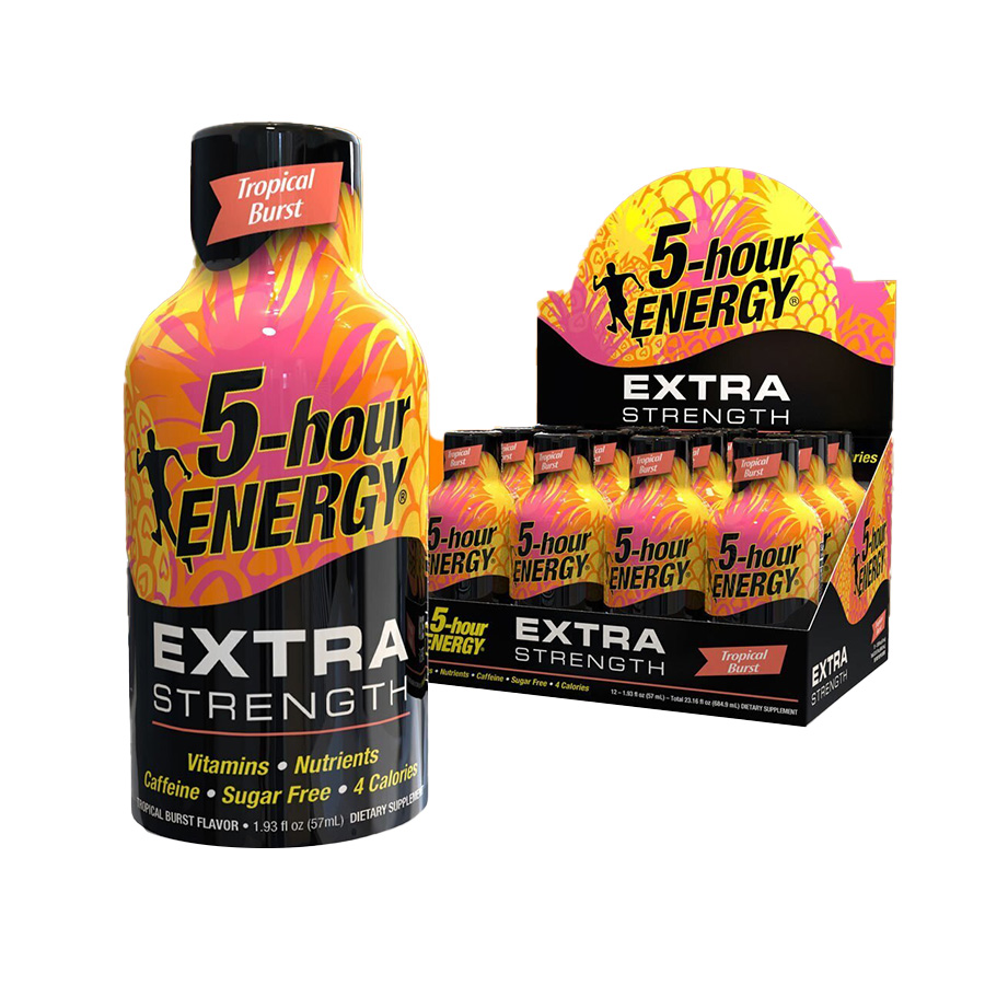 5 HOUR ENERGY 1.93 OZ EXTRA TROPICAL BURST
