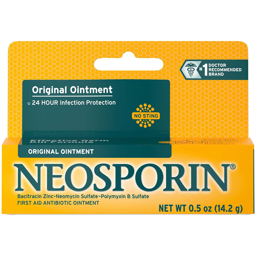 NEOSPORIN REGULAR OINTMENT 0.5 OZ
