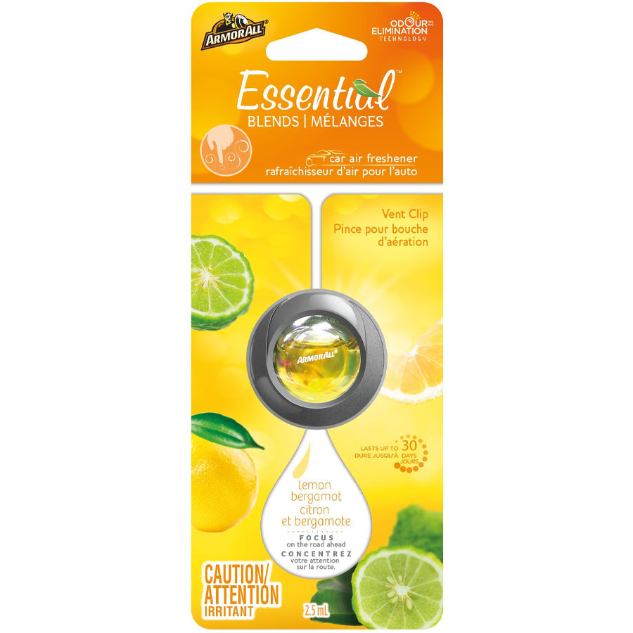ARMOR ALL VENT CLIP 2.5 ML LEMON DERGAMOT