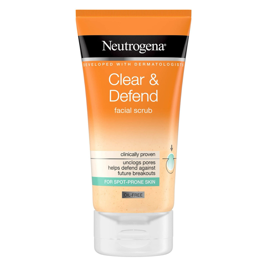 NEUTROGENA FACIAL SCRUB 150 ML CLR+DEF