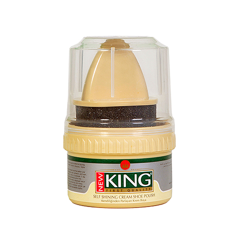 NEW KING SHOE POLISH 1.69 OZ NATURAL