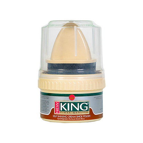 NEW KING SHOE POLISH 50 ML BROWN