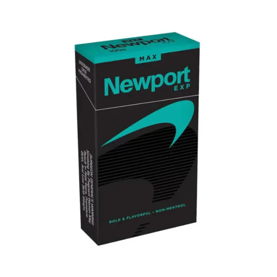 NEWPORT CIGARETTES 20 CT 100S MAX BOLD & FLAVORFUL NON-MENTHOL