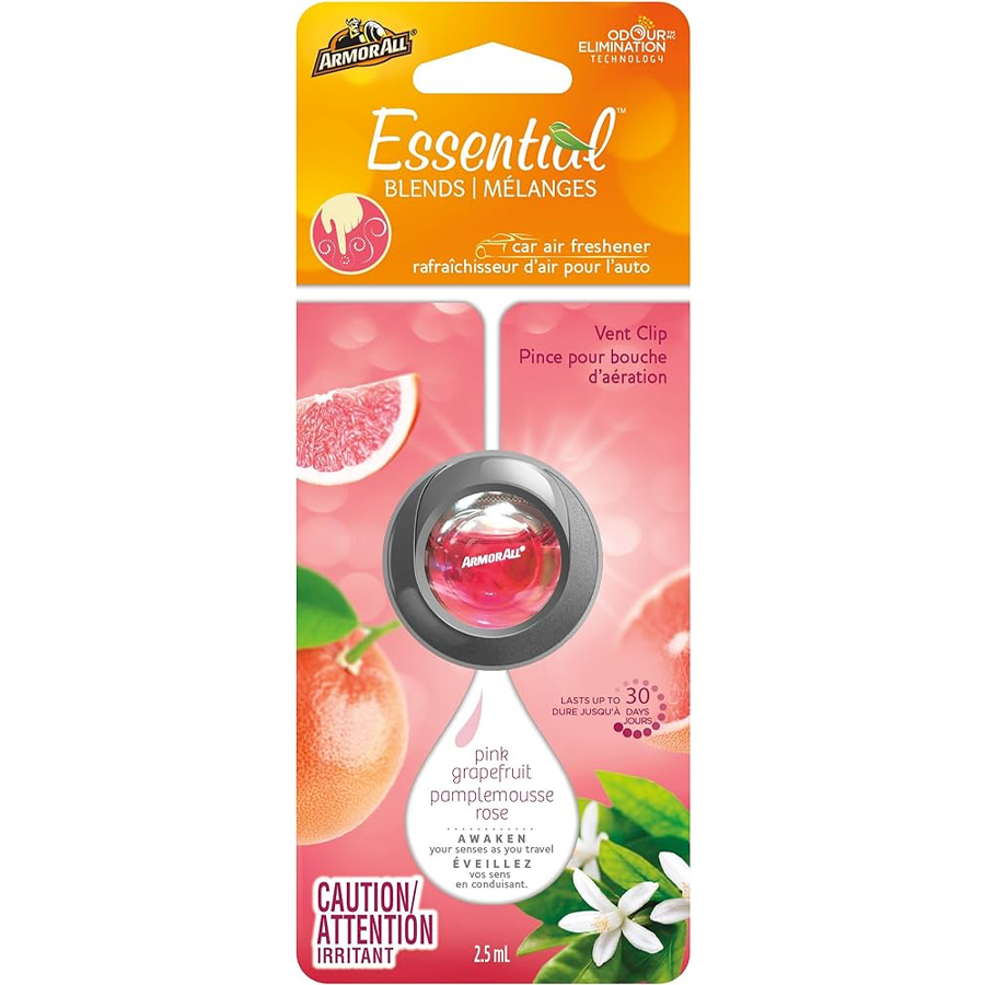ARMOR ALL VENT CLIP 2.5 ML PINK GRAPEFRUIT
