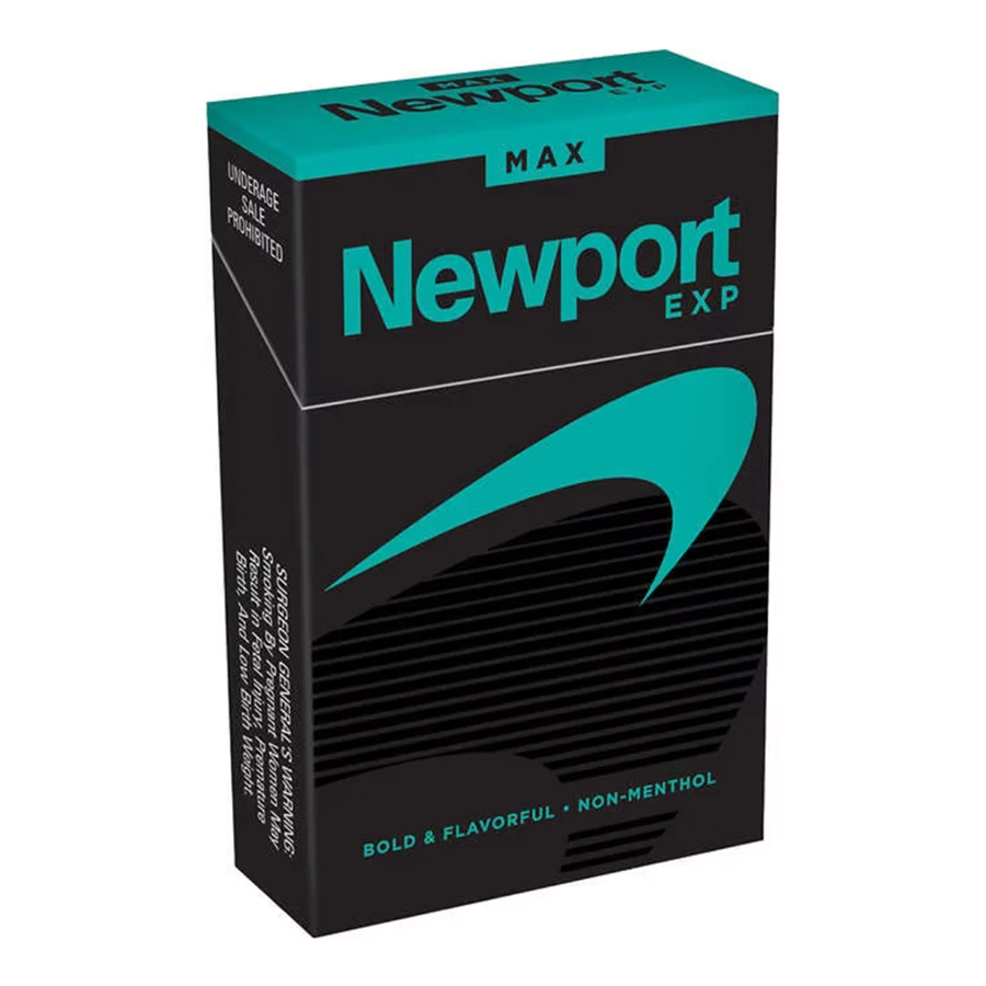 NEWPORT CIGARETTES 20 CT MAX BOLD & FLAVORFUL NON-MENTHOL