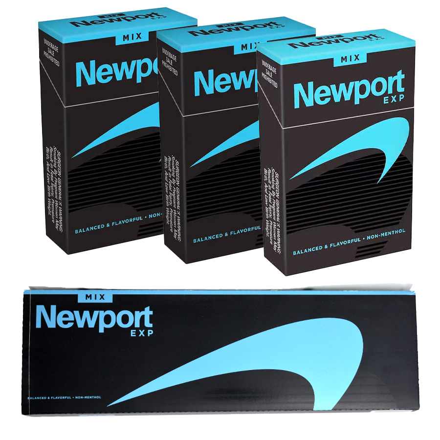 NEWPORT CIGARETTES 20 CT MIX BALANCED & FLAVORFUL NON-MENTHOL