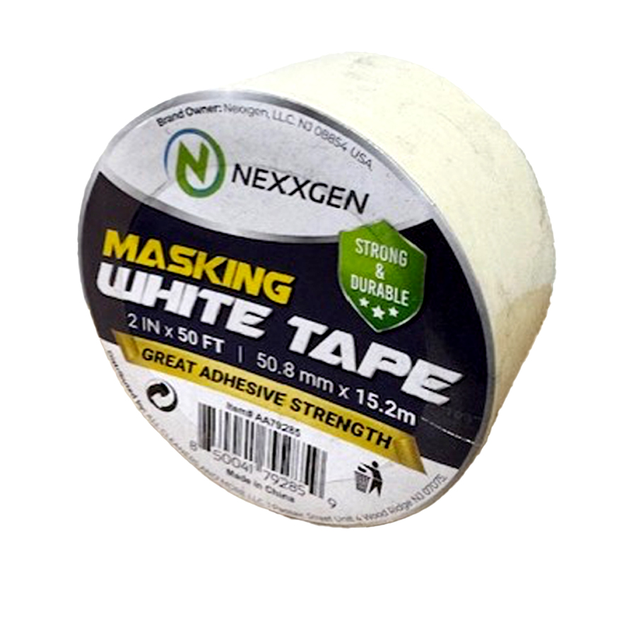 NEXXGEN MASKING TAPE 2 IN 50 FT WHITE