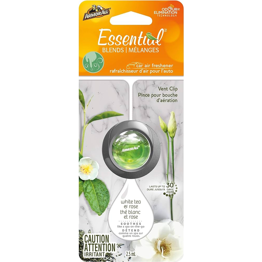 ARMOR ALL VENT CLIP 2.5 ML WHITE TEA AND ROSE