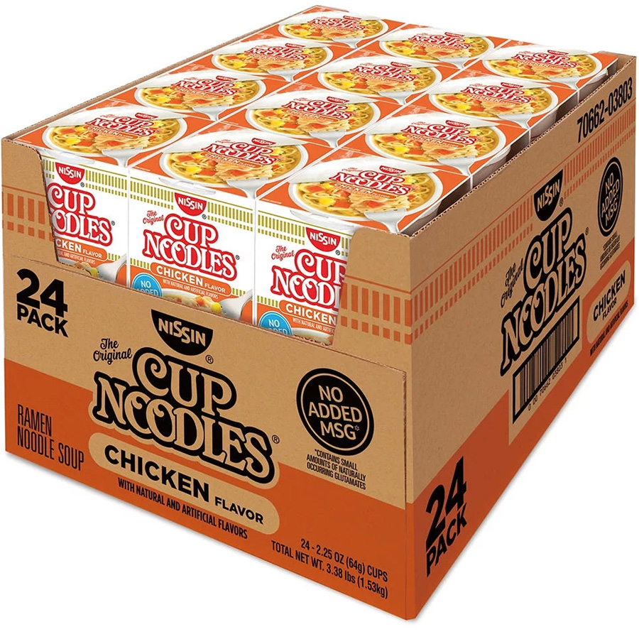 NISSIN CUP NOODLES 2.25 OZ CHICKEN FLAVOUR