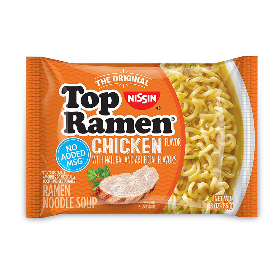 NISSIN TOP RAMEN 3 OZ CHICKEN