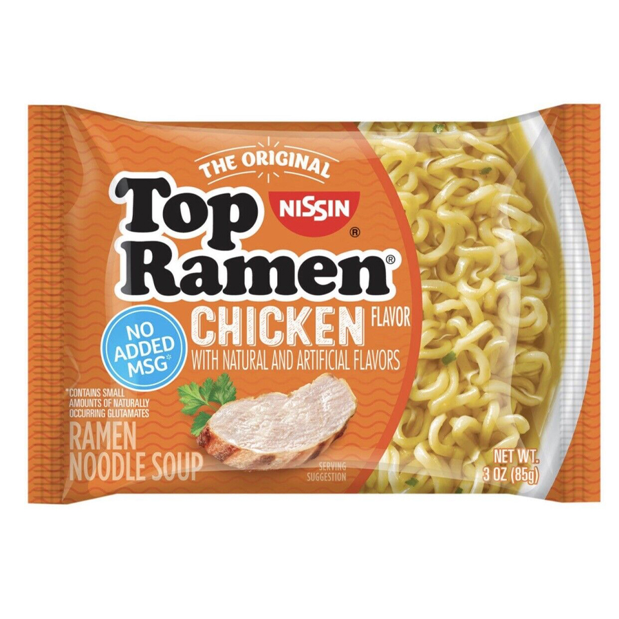 NISSIN TOP RAMEN 3 OZ CHICKEN
