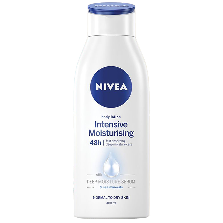 NIVEA BODY LOTION 400 ML SEA MINERALS INTENSIVE MOISTURISING 48H 5 IN 1 NORMAL TO DRY SKIN