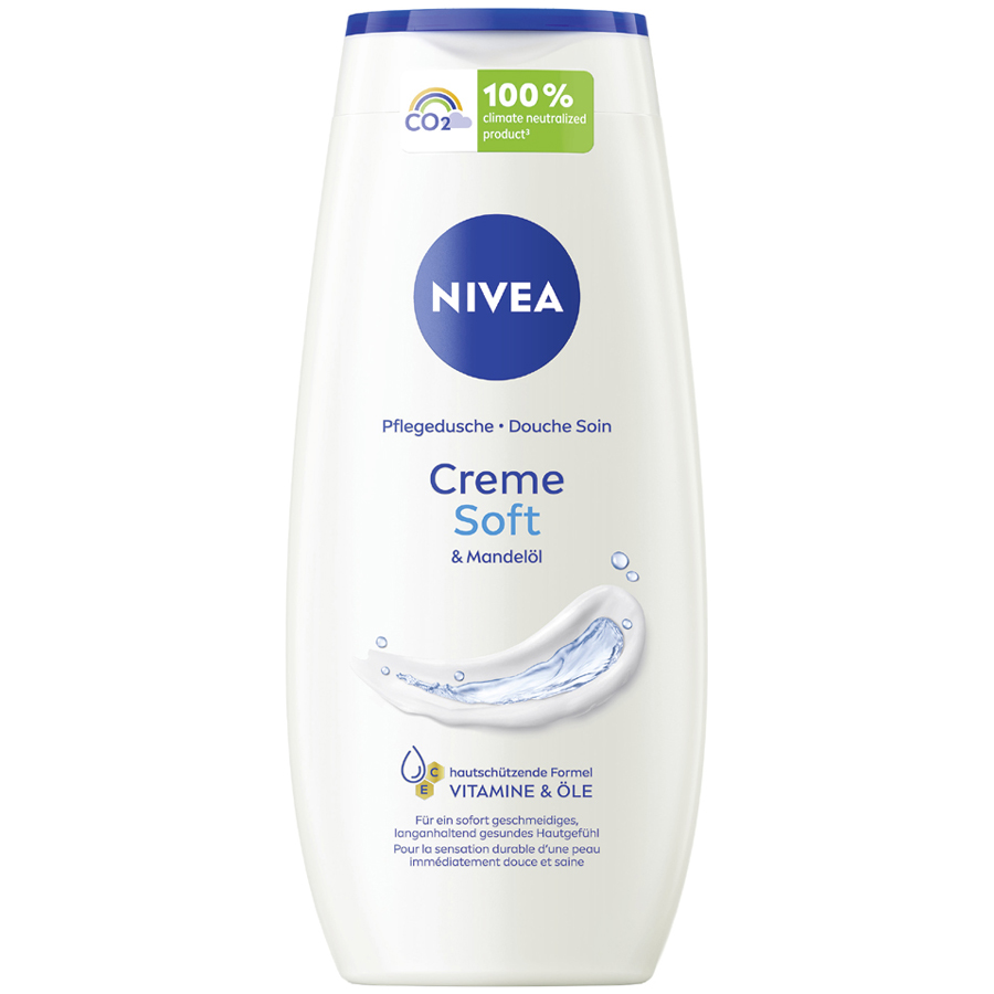 NIVEA BODY WASH 250ML CREAM SOFT & ALMOND