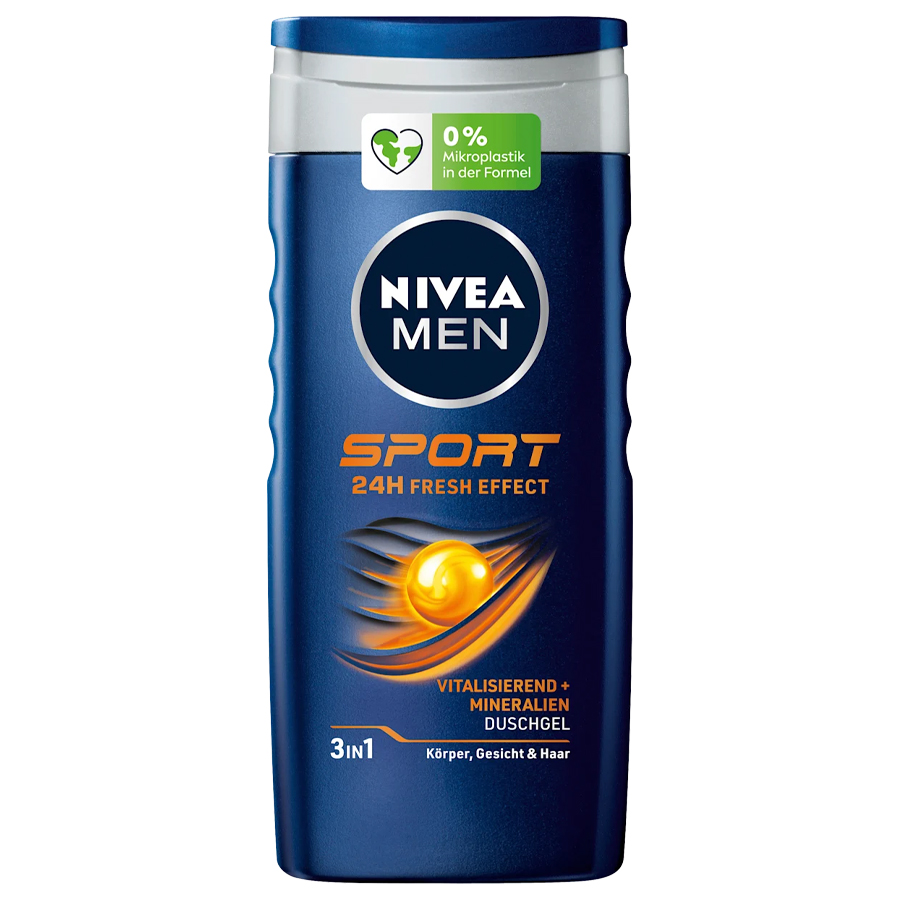 NIVEA BODY WASH 250ML MEN SPORT