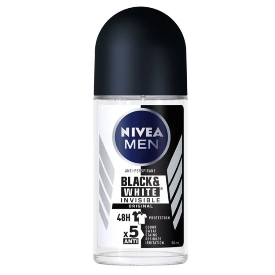 NIVEA DEO ROLL ON 50ML INVISIBLE MALE