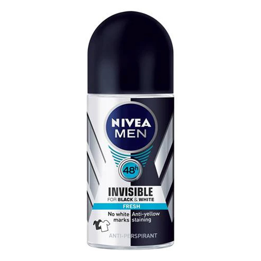 NIVEA DEO ROLL ON 50ML INVISIBLE MEN FRESH