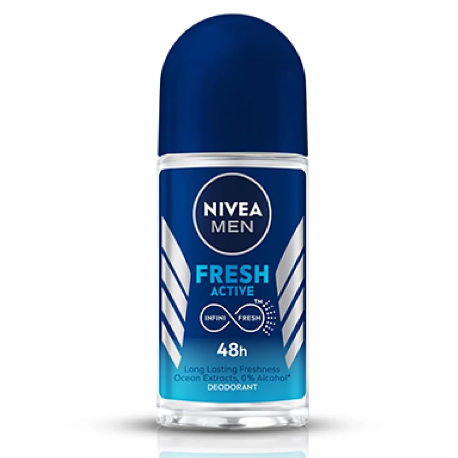 NIVEA DEO ROLL ON 50ML MEN FRESH ACTIVE