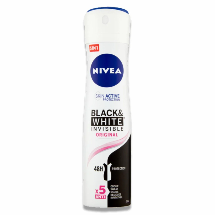 NIVEA DEO SPRAY 150 ML BLACK & WHITE FW