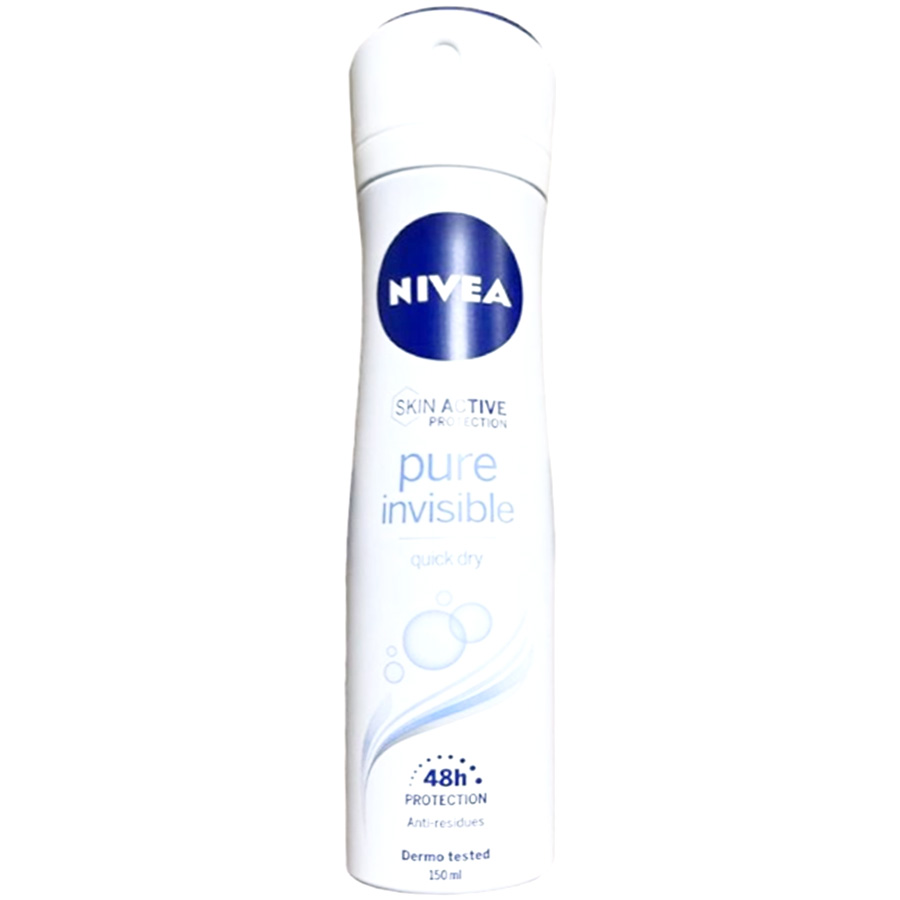 NIVEA DEO SPRAY 150 ML PURE INVISIBLE FW