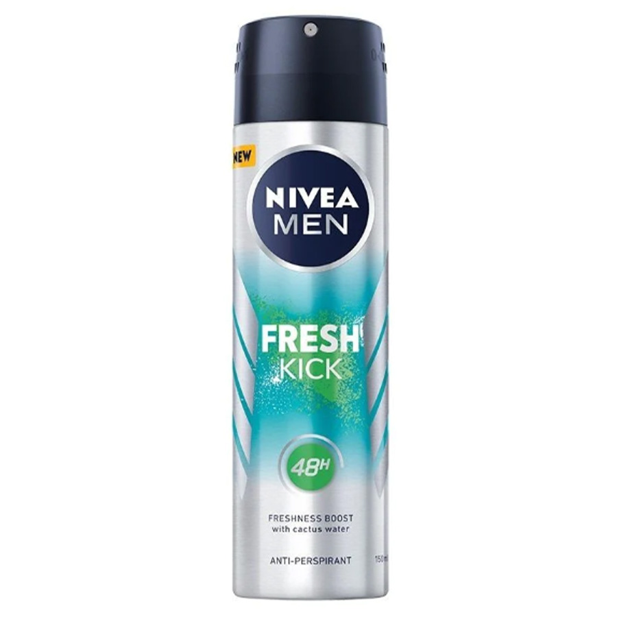 NIVEA DEODORANT SPRAY 150 ML FRESG COOL KICK