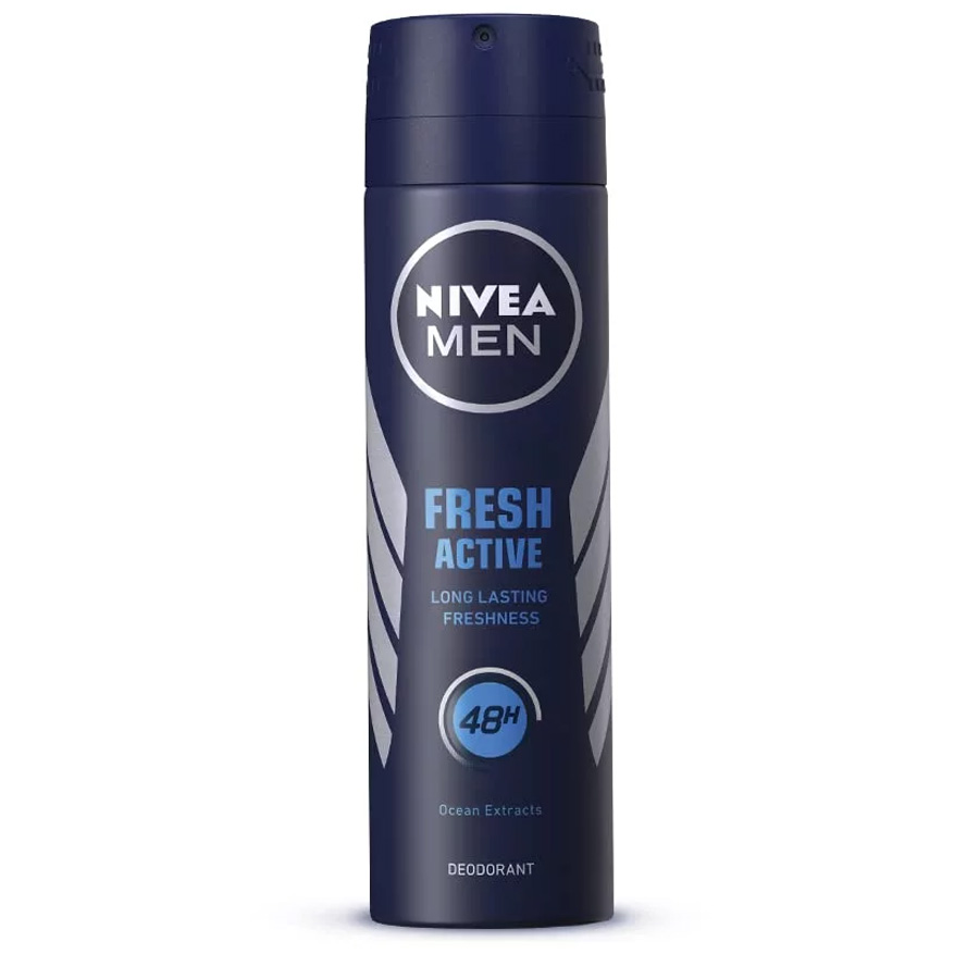 NIVEA DEODORANT SPRAY 150 ML FRESH ACTIVE