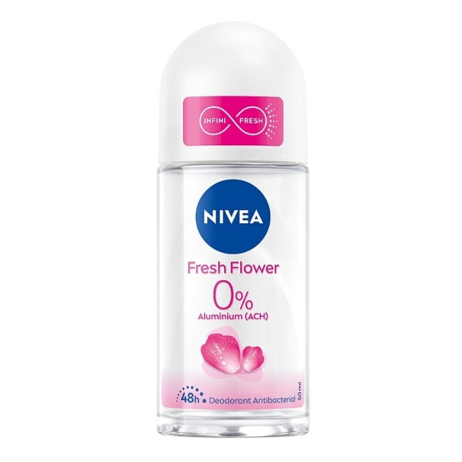 NIVEA ROLL ON 50ML FRESH FLOWER