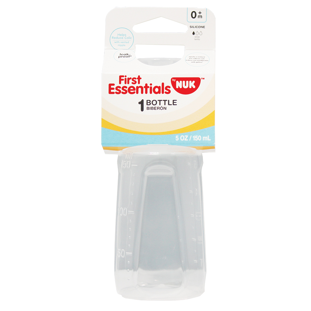 NUK BABY BOTTLES 5 OZ CLEAR