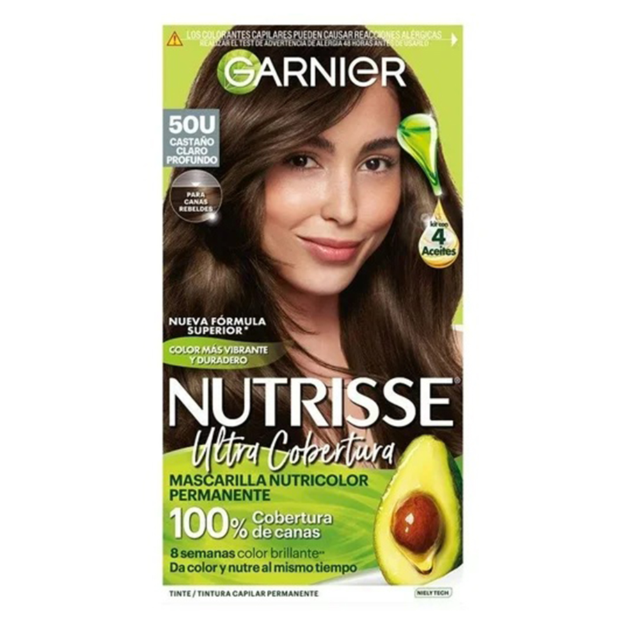 NUTRISSE HAIR COLOR 1 PK # 50U CASTANO CLARO PROFUNDO