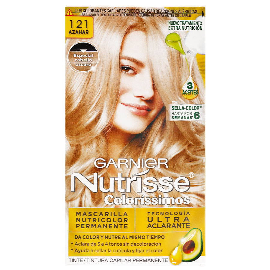 NUTRISSE HAIR COLOR 128 G # 121 AZAHAR