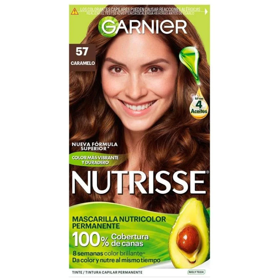 NUTRISSE HAIR COLOR 128 G # 57 CARAMELO