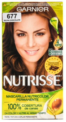 NUTRISSE HAIR COLOR 128 G # 677 CHOCOLATE SILVIA