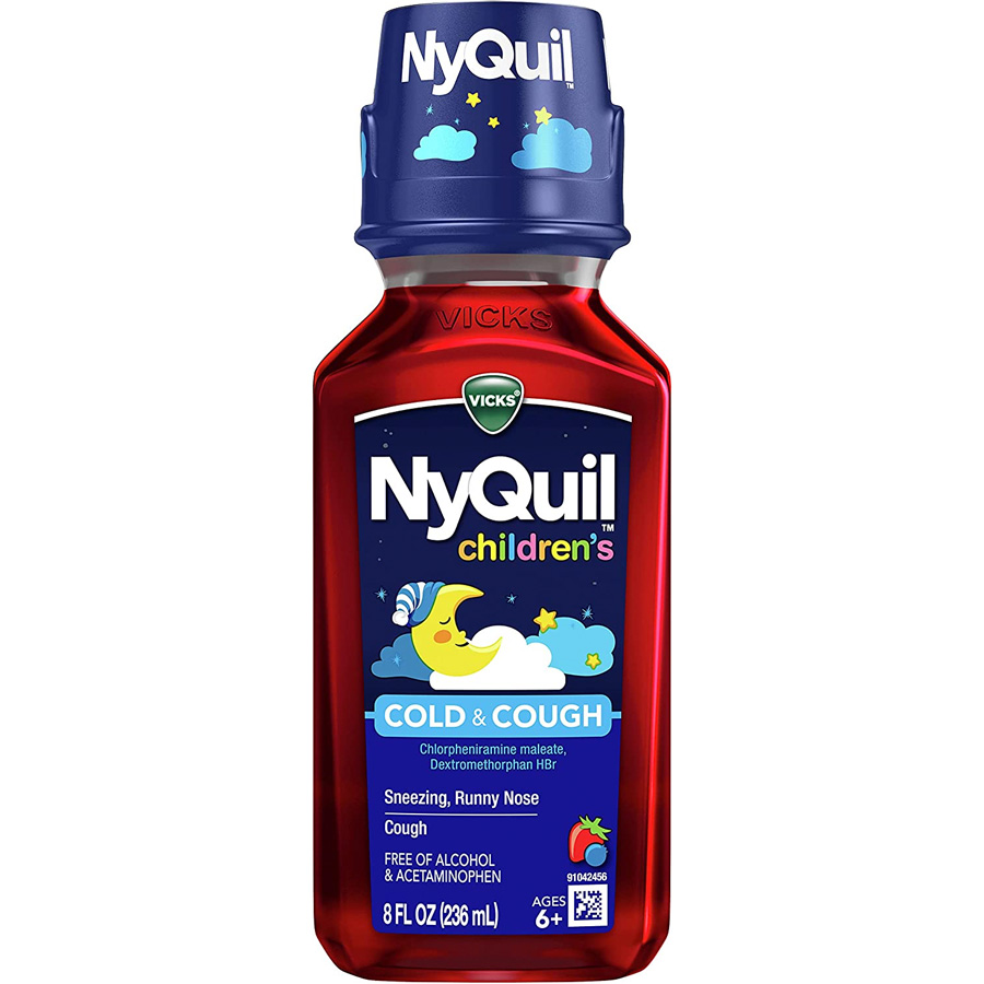 NYQUIL CHILDREN COLD & FLU 8 OZ BERRY