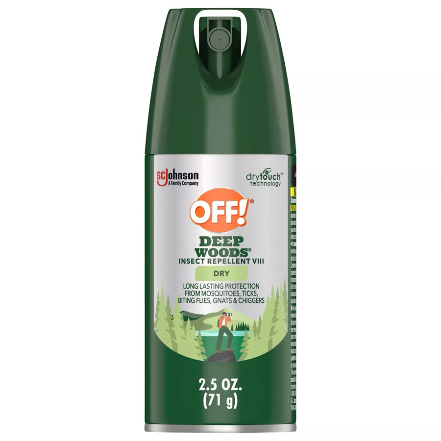 OFF INSECT REPELLENT 2.5 OZ DEEP WOOD DRY