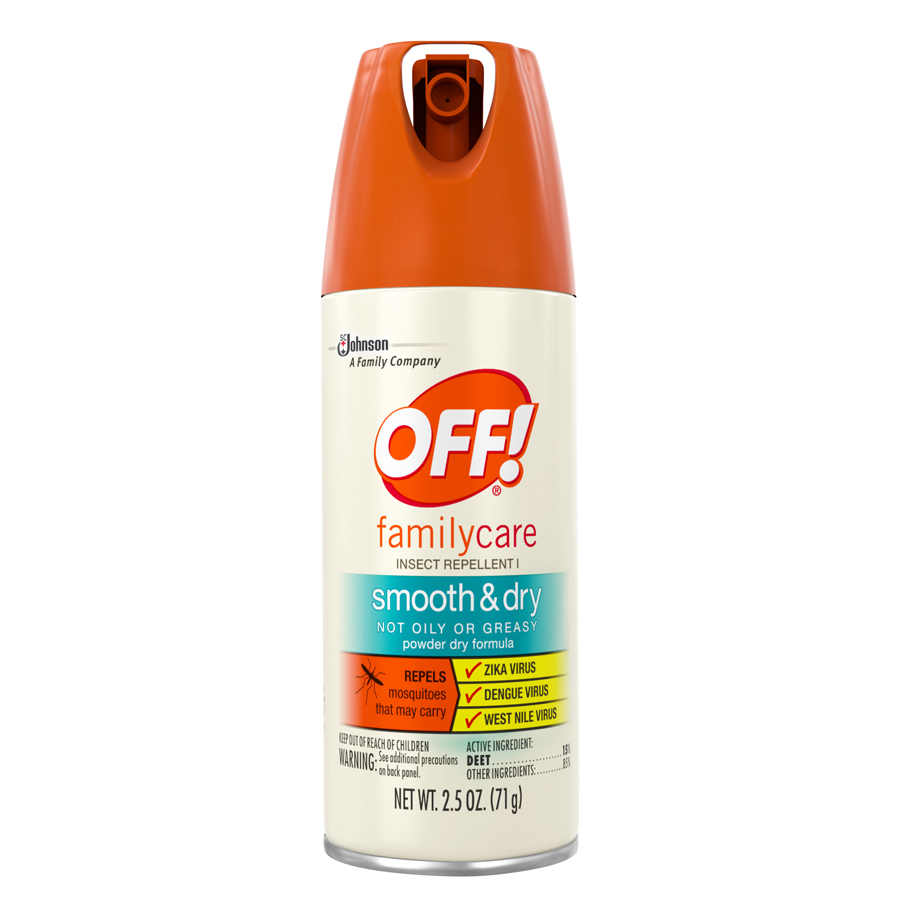 OFF INSECT REPELLENT 2.5 OZ SMOOTH & DRY