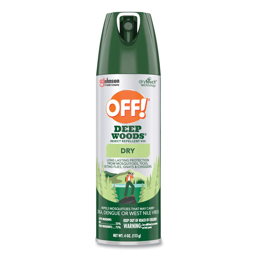 OFF INSECT REPELLENT 4 OZ DEEP WOODS