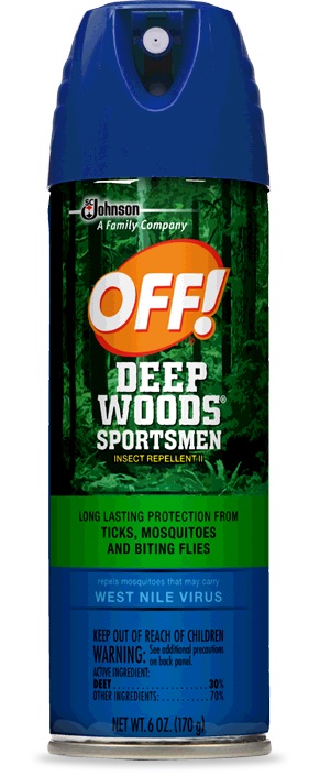 OFF INSECT REPELLENT 6 OZ / 170 G DEEP WOODS SPORTSMAN