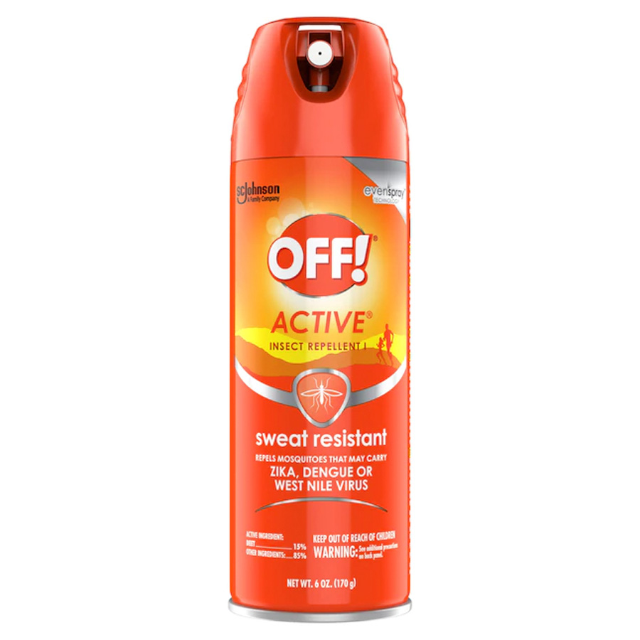OFF INSECT REPELLENT 6 OZ ACTIVE