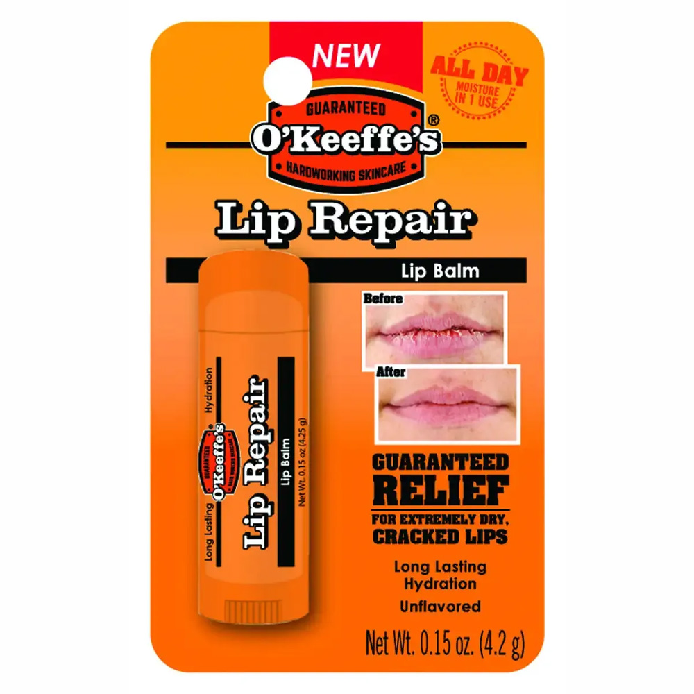 O'KEEFE'S LIP BALM 0.15 OZ RELIEF