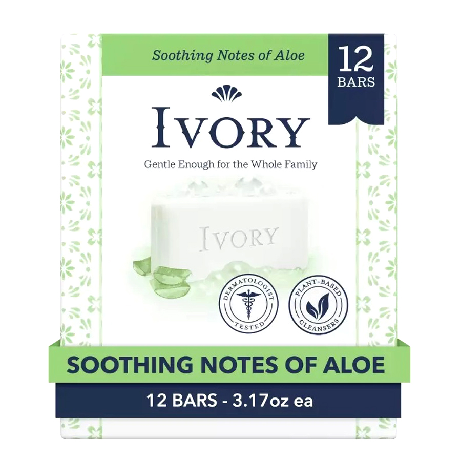 OLAY BAR SOAP 3.17 OZ 12 PK ALOE