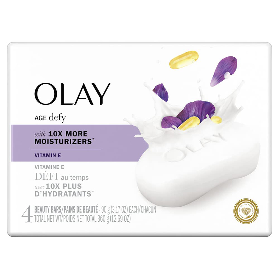 OLAY BAR SOAP 3.17 OZ 4 PK AGE DEFYING VITAMIN E