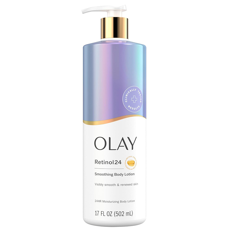 OLAY BODY LOTION 17 OZ 502 ML SMOOTHING RETINOL WITH PUMP