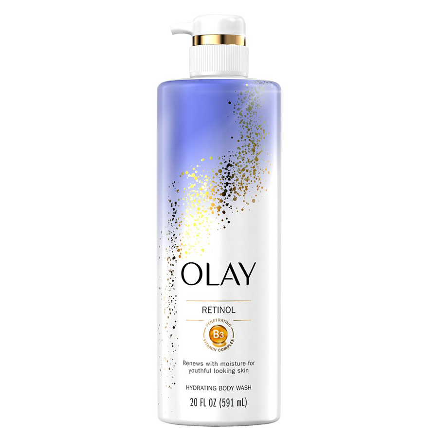 OLAY BODY WASH 20 OZ RETINOL WITH PUMP