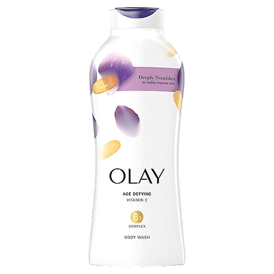 OLAY BODY WASH 22 OZ AGE DEFYING WITH VITAMIN E