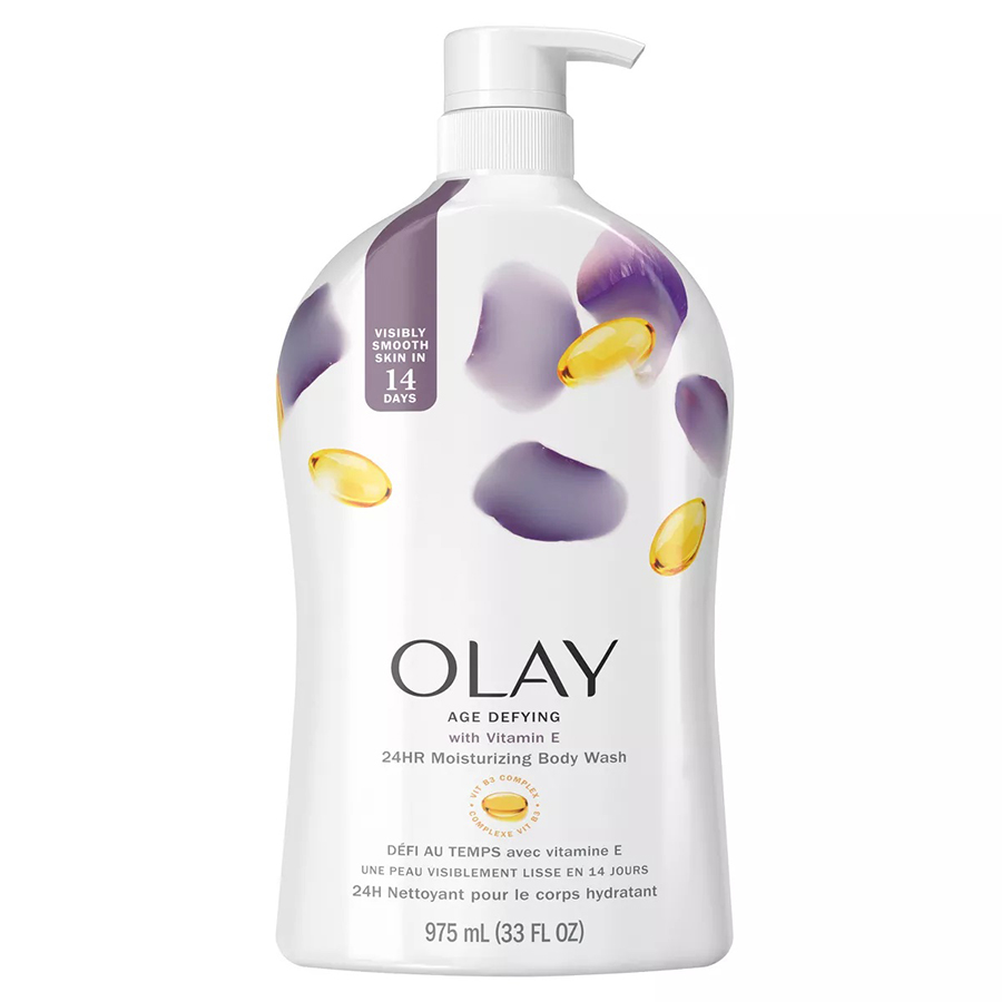 OLAY BODY WASH 33 OZ AGE DEFYING WITH VITAMIN E