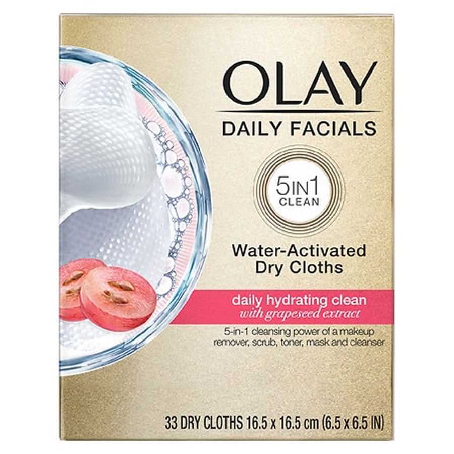 OLAY DAILY FACIALS DRY CLOTHS 33 CT HYDRATING
