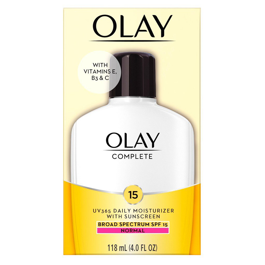 OLAY DAILY MOISTURIZER 4 OZ WITH SUNSCREEN SPF 15 NORMAL